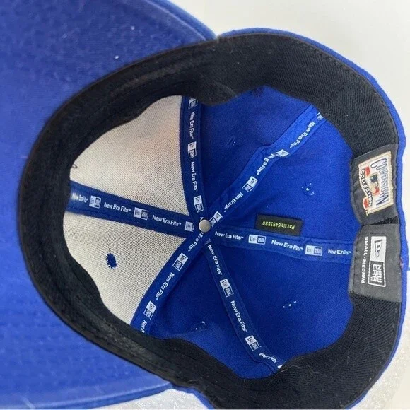 VTG SEATTLE MARINERS NEW ERA HAT CAP Trident throwback Cooperstown small medium - Picture 6 of 7